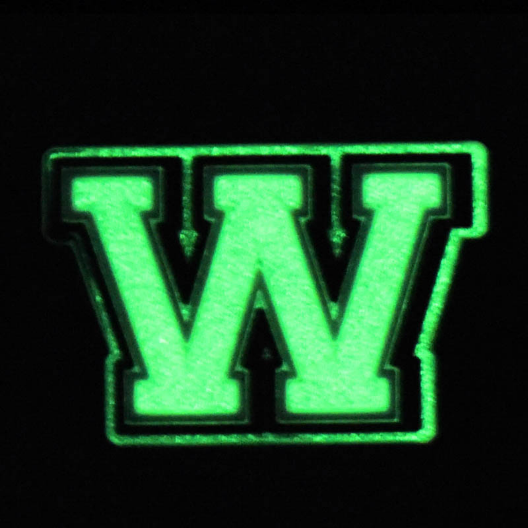 Glow In The Dark Letter - W