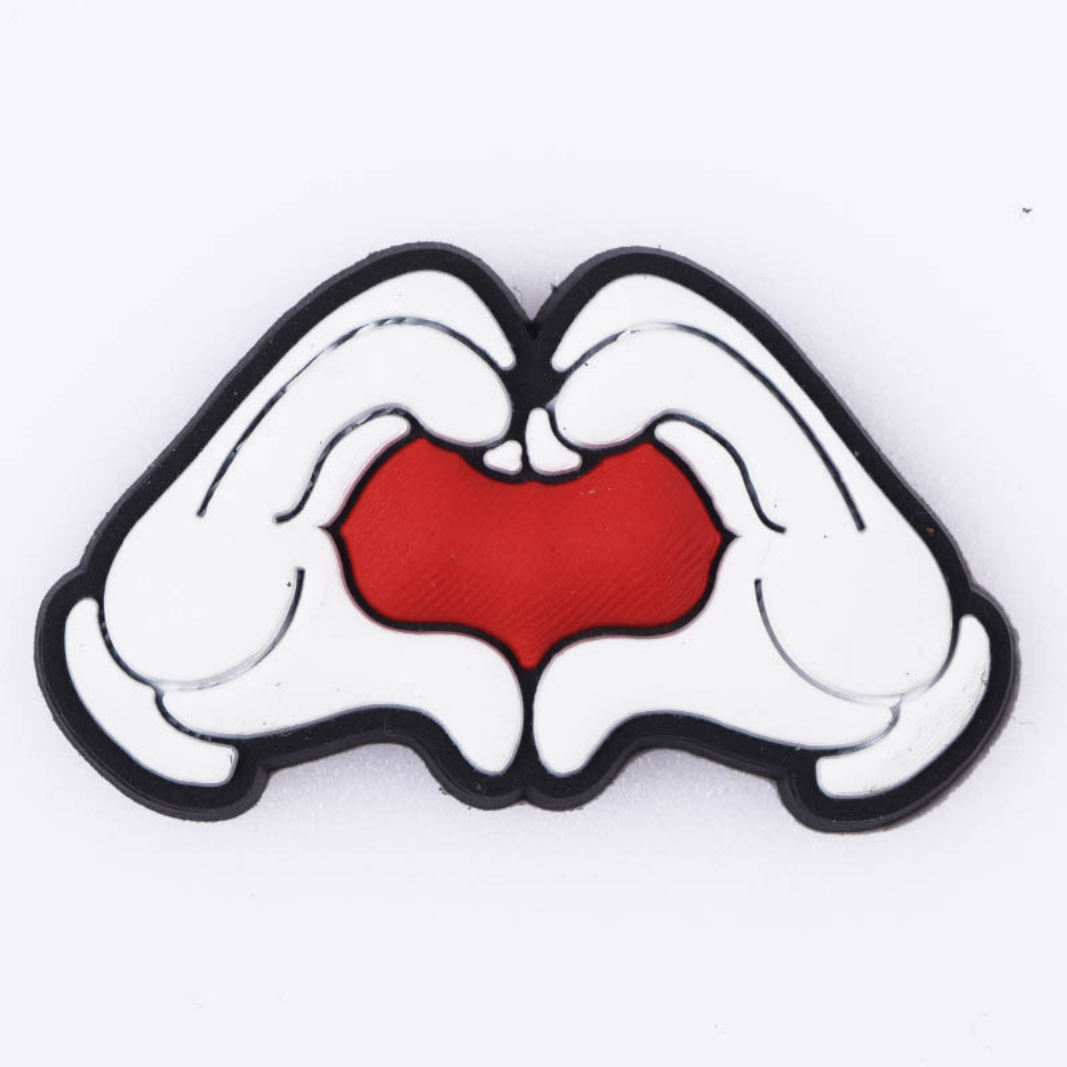 Heart Hands Charm