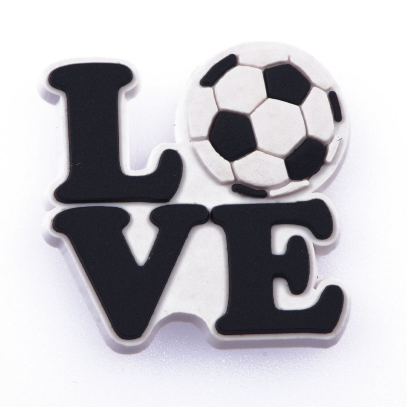 Love Soccer Charm