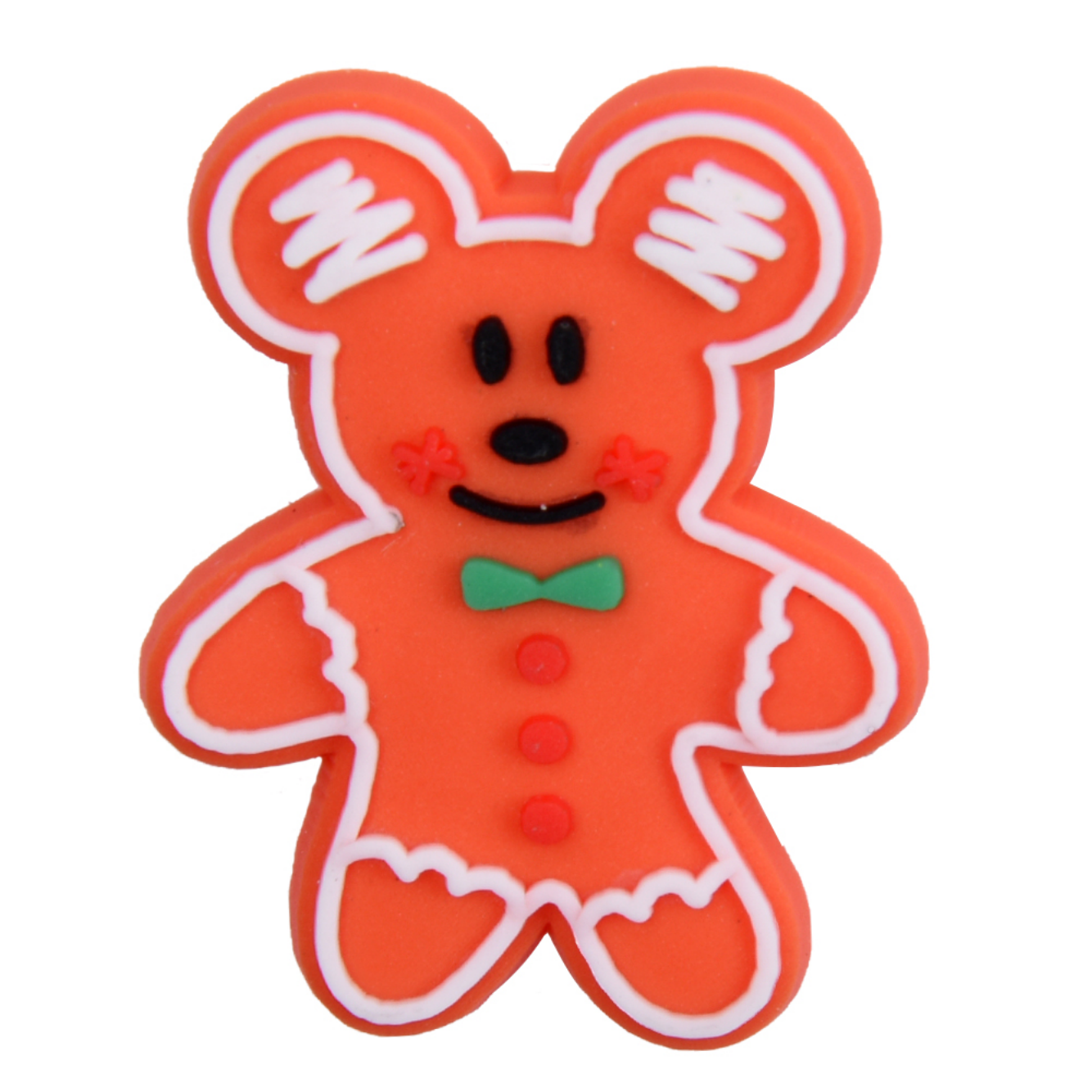 Christmas Gingerbread Bear Charm