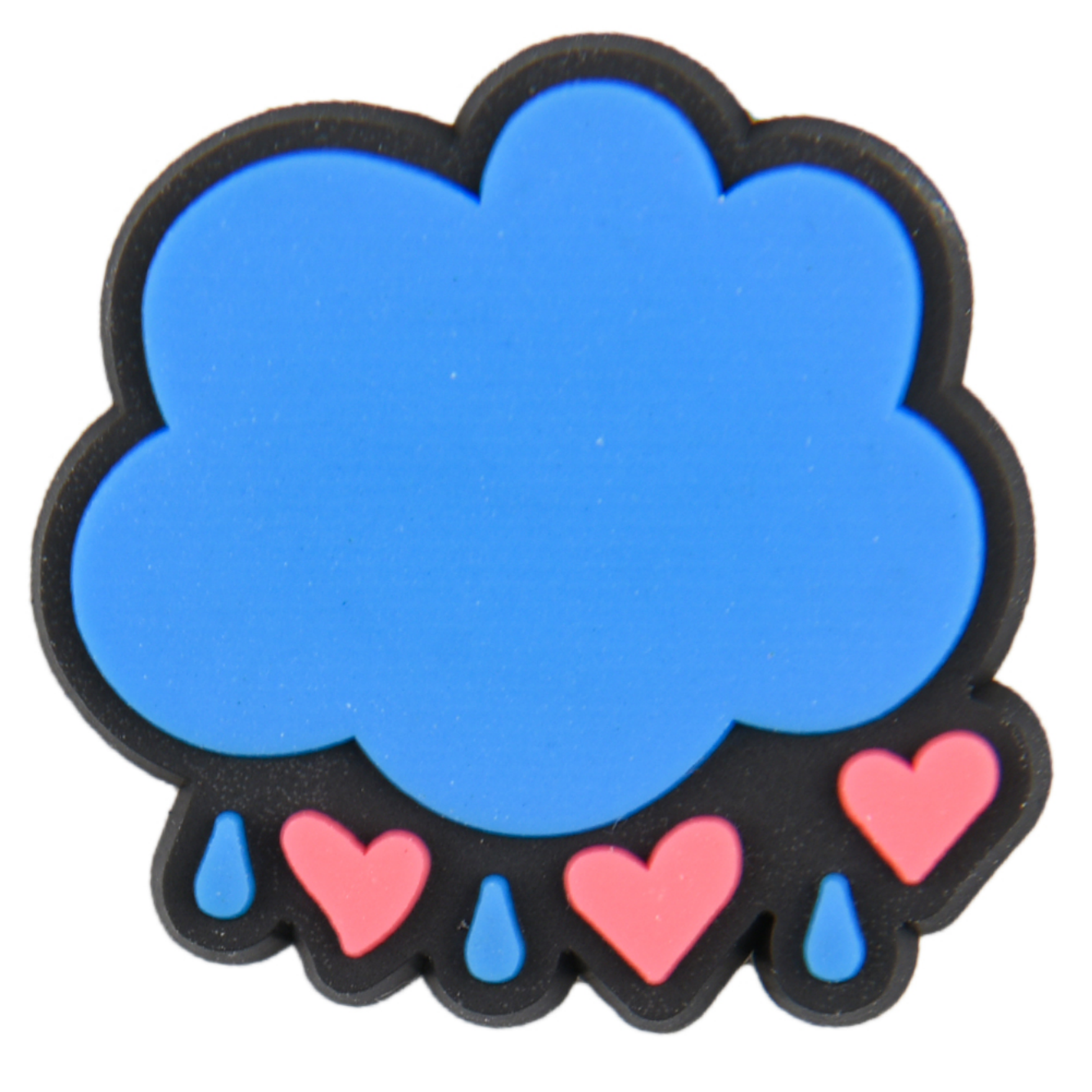 Cloud Raining Hearts Charm