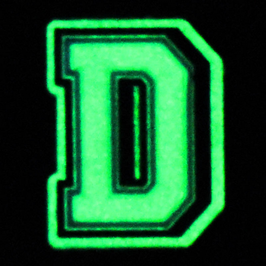 Glow In The Dark Letter - D