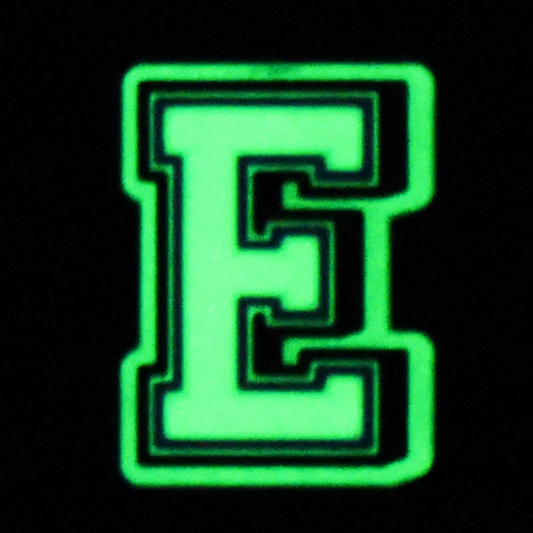 Glow In The Dark Letter - E