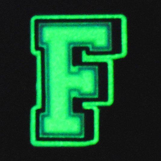 Glow In The Dark Letter - F