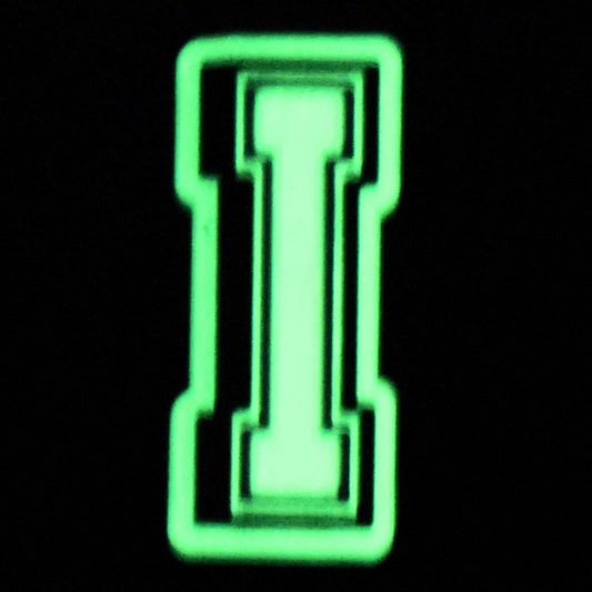 Glow In the Dark Letter - I