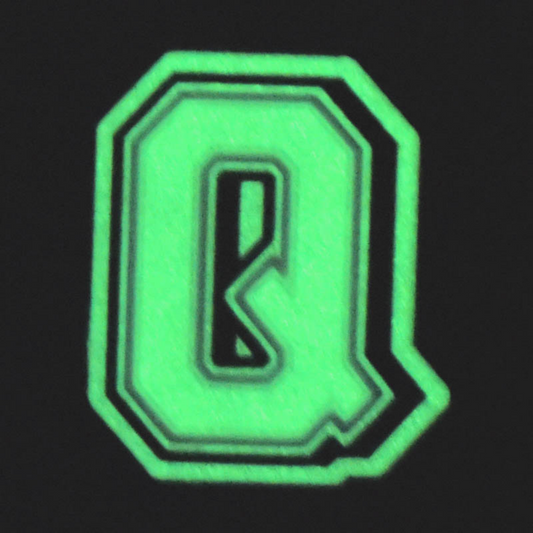 Glow In The Dark Letter - Q