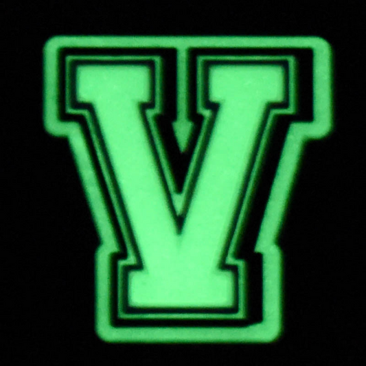 Glow In The Dark Letter - V