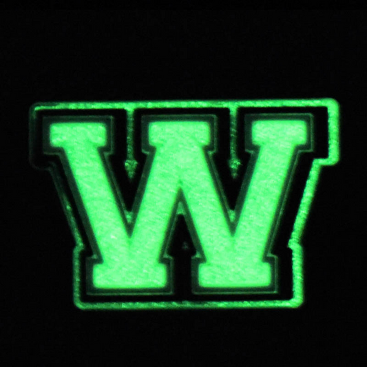 Glow In The Dark Letter - W