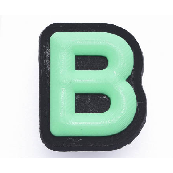 Colorful Letter - B