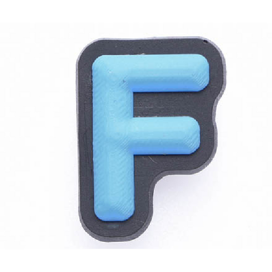 Colorful Letter - F