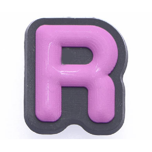 Colorful Letter - R