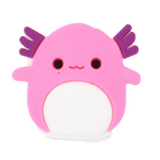 Cute Pink Axolotl Charm