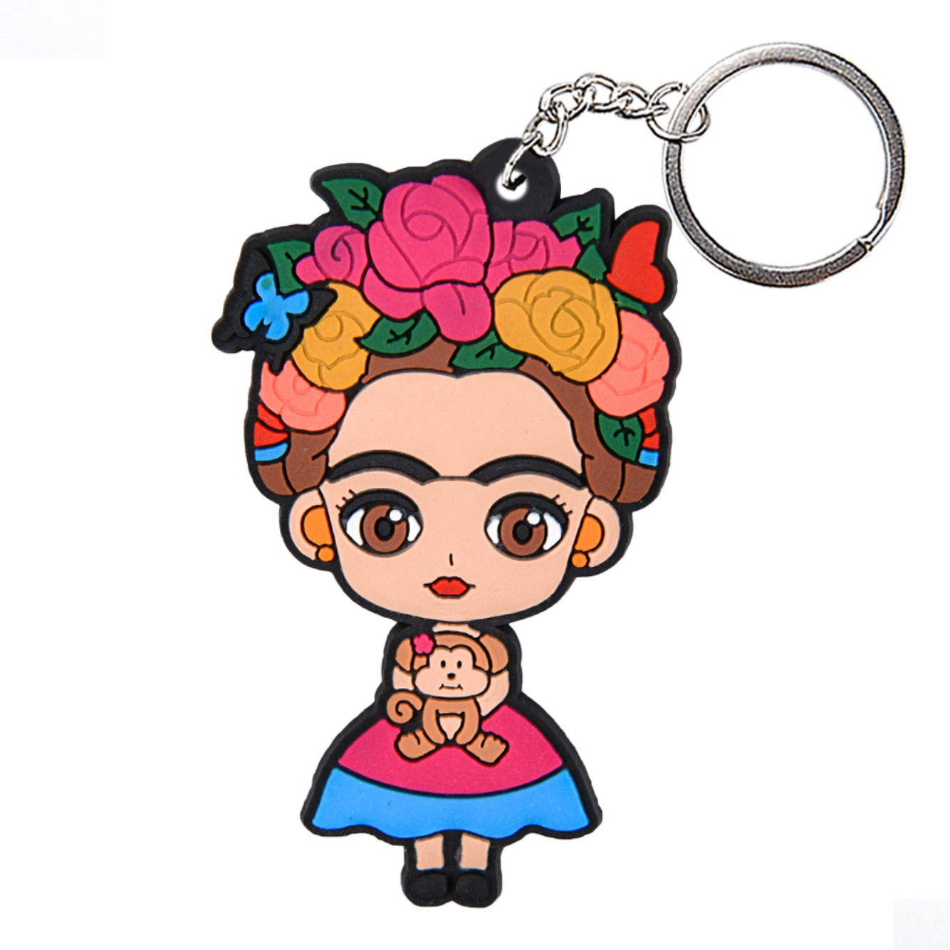 Frida Kahlo Keychain