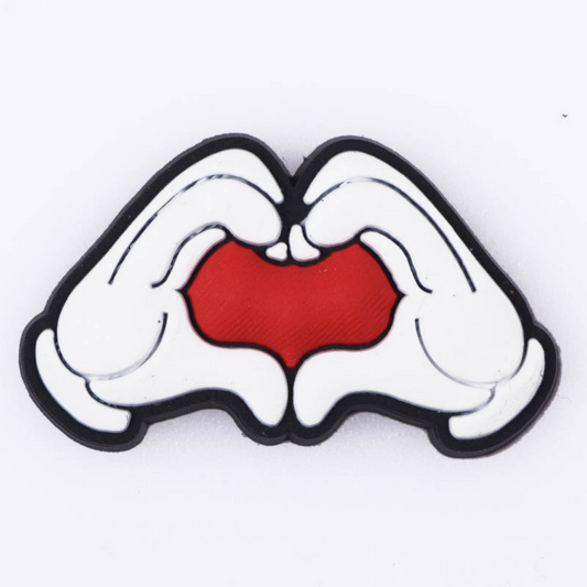 Heart Hands Charm