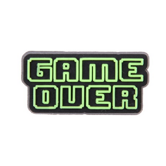 Neon Game Over Charm