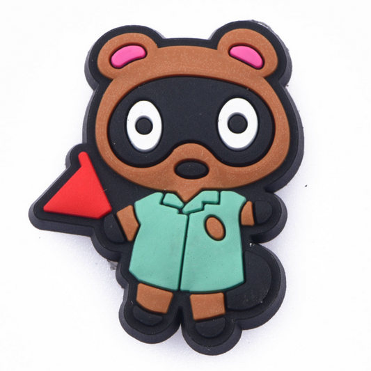 Tom Nook Flag Charm