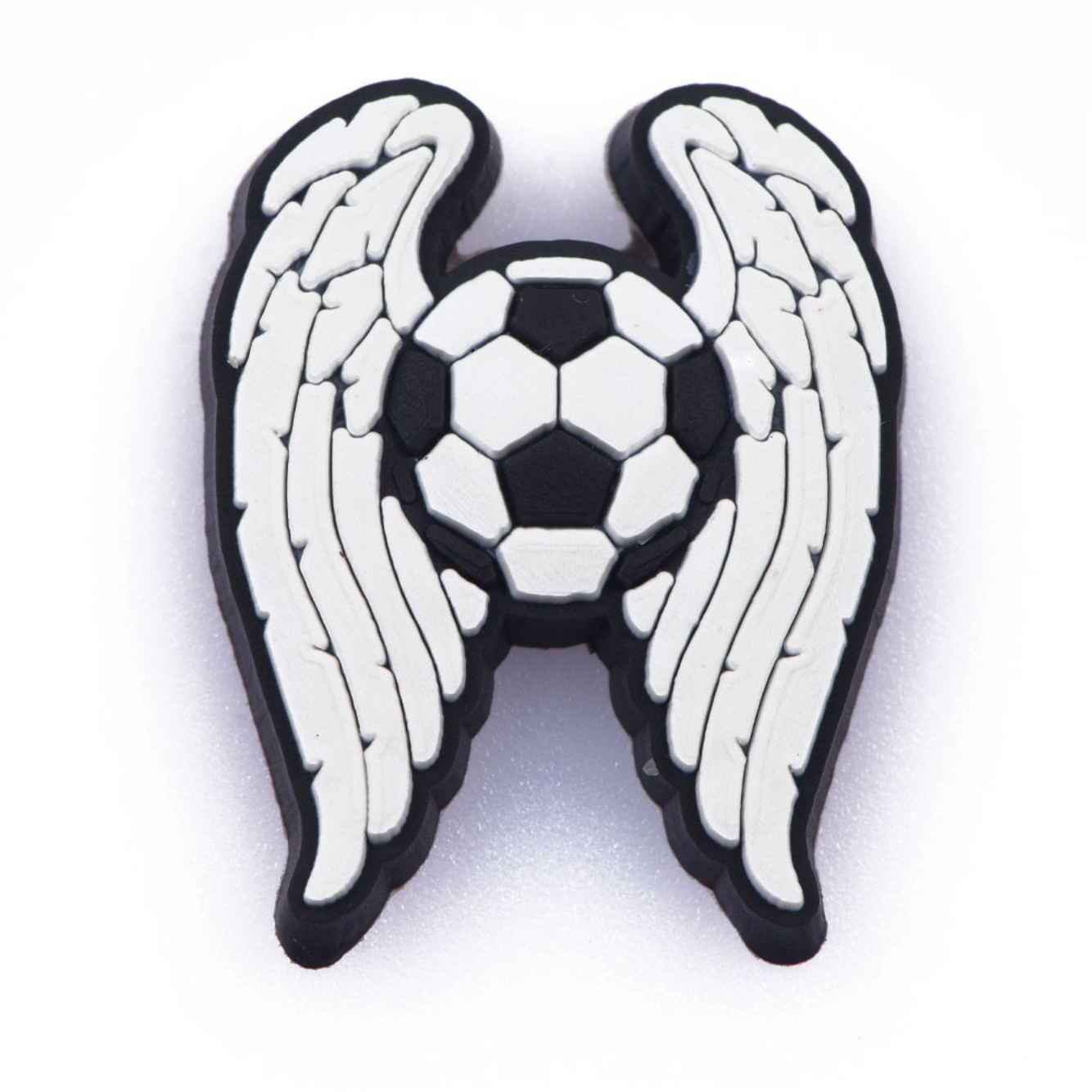 Soccer Ball Wings Charm