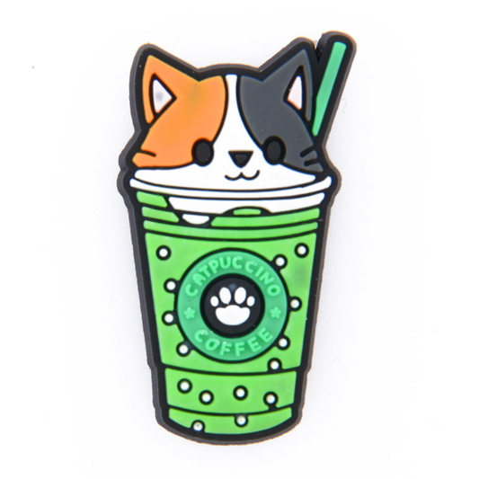 Cat in Cup #1 Charm