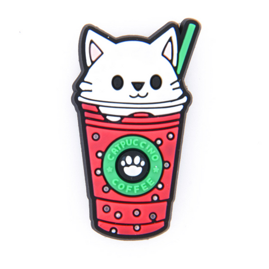 Cat in Cup #3 Charm