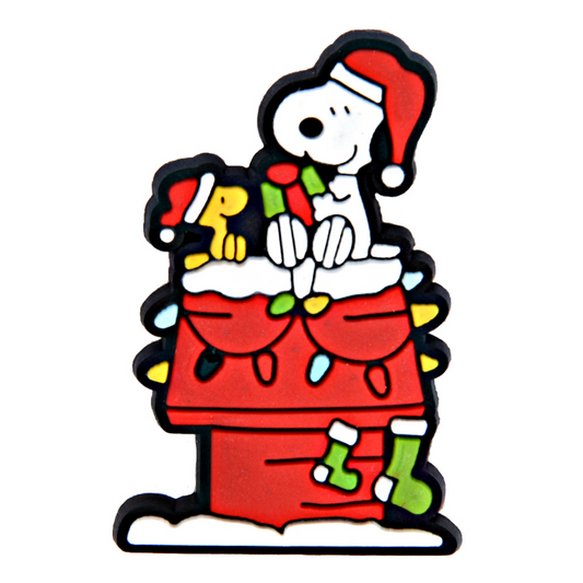 Christmas Snoopy & Woodstock Charm