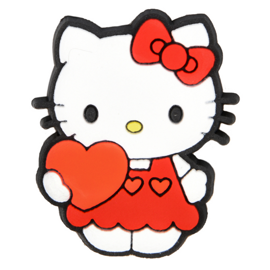 Heart Kitty Charm