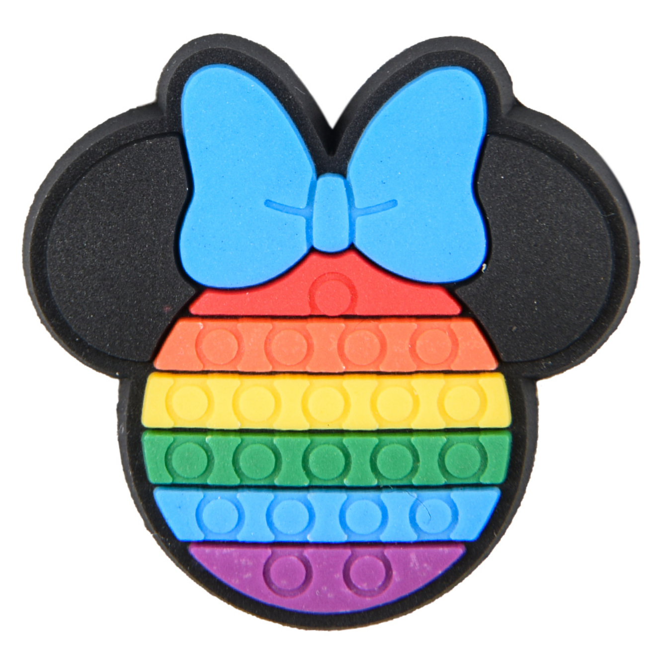 Rainbow Minnie Mouse Charm