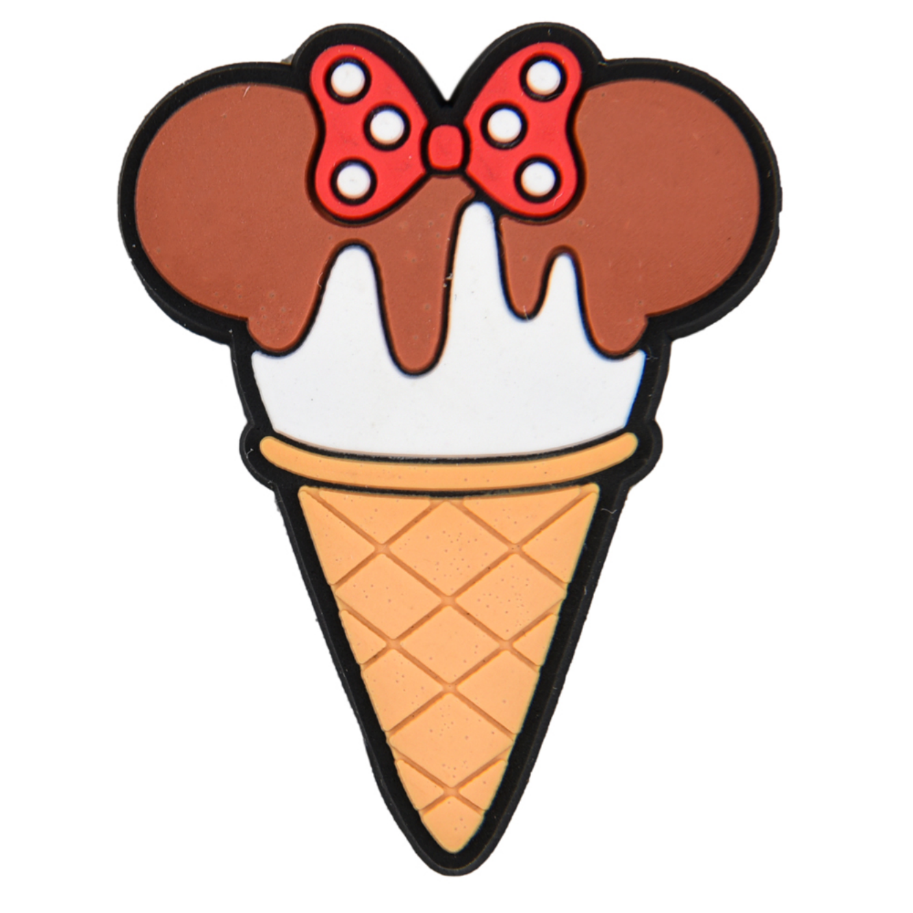 Minnie Mouse Ice Cream Cone Charm