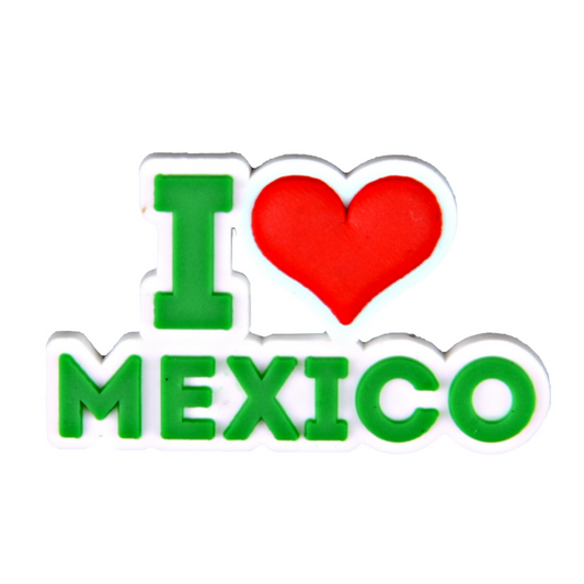 I Love Mexico Charm