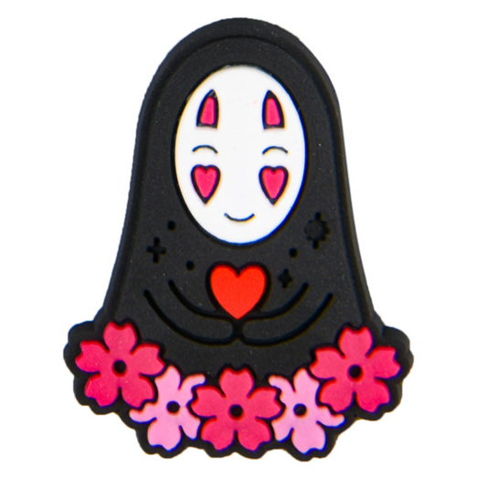 No Face Flower Charm